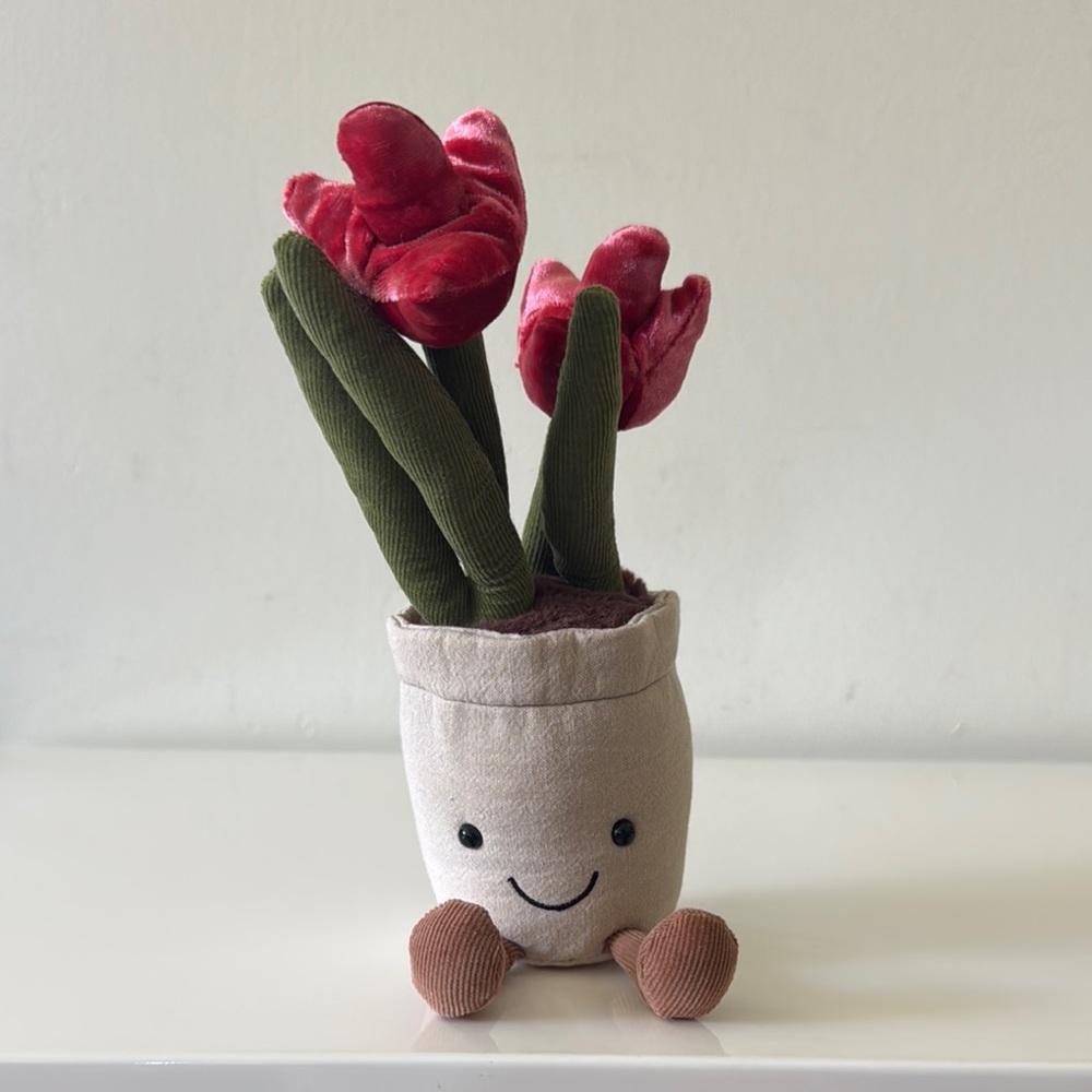 NEW JELLYCAT amuseables potted plant flowers